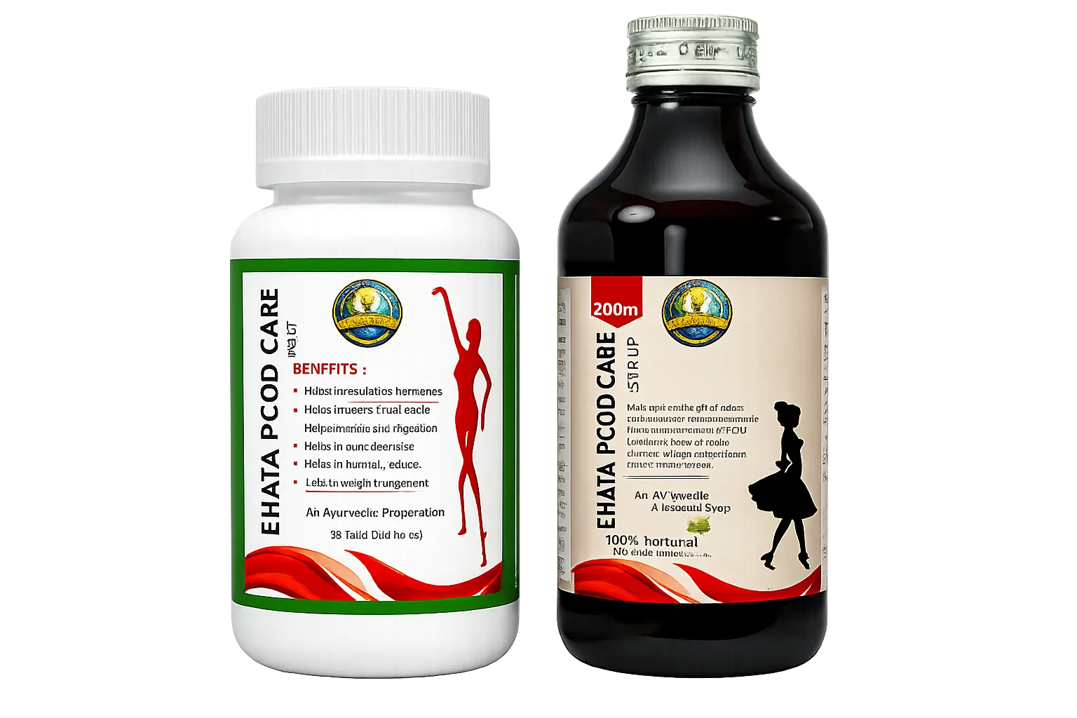 Ehata PCOD Care Tablet and Syrup